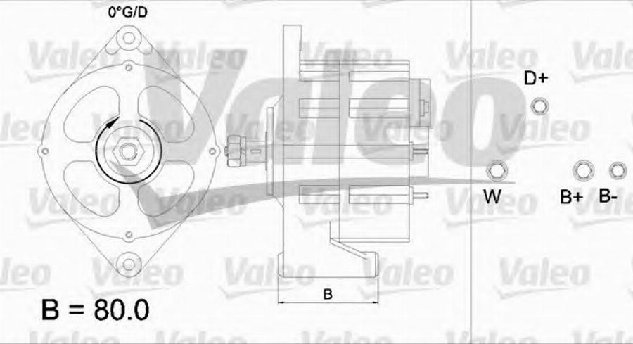 Valeo 436431 - Alternator furqanavto.az