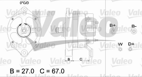 Valeo 436433 - Alternator furqanavto.az