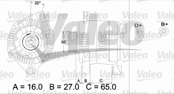 Valeo 436474 - Alternator furqanavto.az