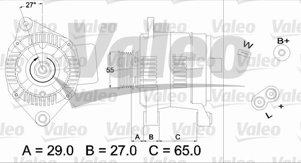 Valeo 436471 - Alternator furqanavto.az