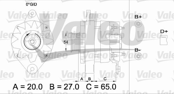 Valeo 436473 - Alternator furqanavto.az