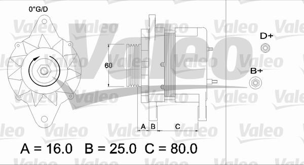 Valeo 436547 - Alternator furqanavto.az