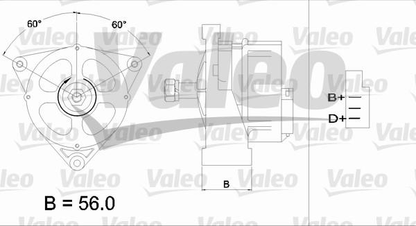 Valeo 436561 - Alternator furqanavto.az