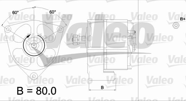 Valeo 436568 - Alternator furqanavto.az