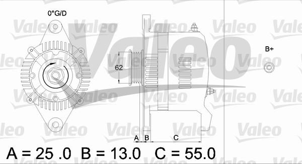 Valeo 436503 - Alternator furqanavto.az