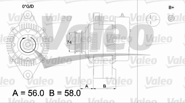 Valeo 436519 - Alternator furqanavto.az