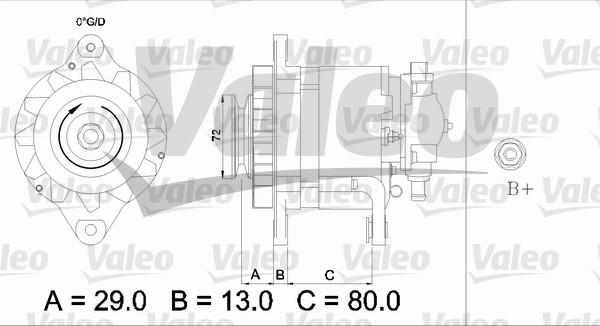 Valeo 436510 - Alternator furqanavto.az