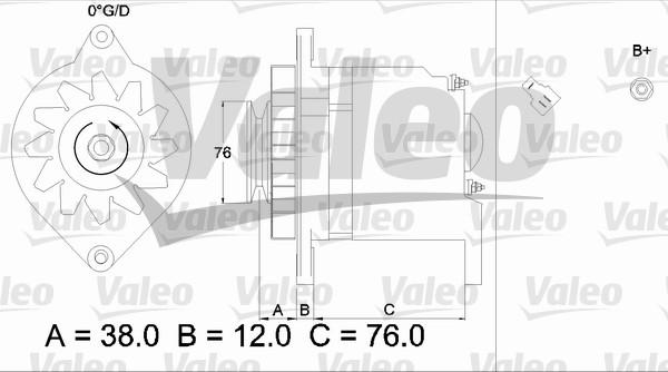 Valeo 436511 - Alternator furqanavto.az