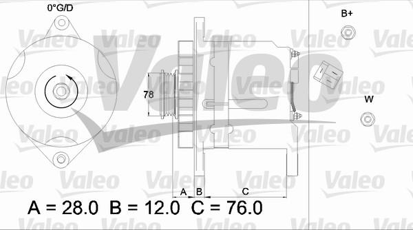 Valeo 436512 - Alternator furqanavto.az