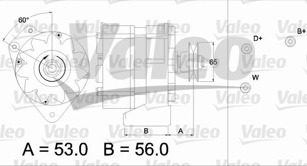 Valeo 436581 - Alternator furqanavto.az