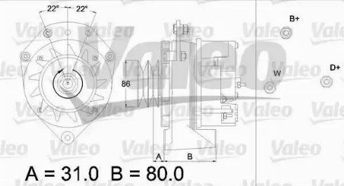 Valeo 436588 - Alternator furqanavto.az