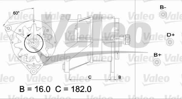 Valeo 436583 - Alternator furqanavto.az