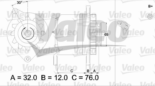 Valeo 436526 - Alternator furqanavto.az