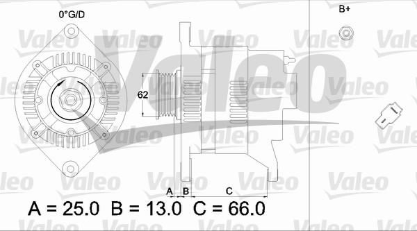 Valeo 436528 - Alternator furqanavto.az