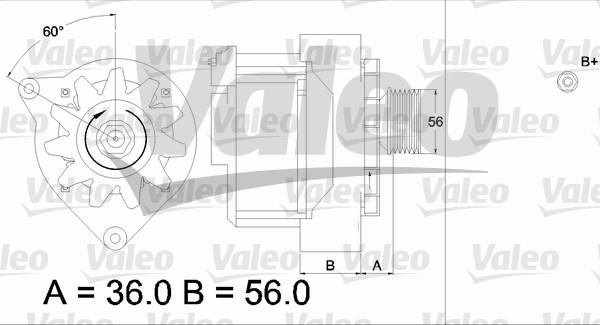 Valeo 436574 - Alternator furqanavto.az