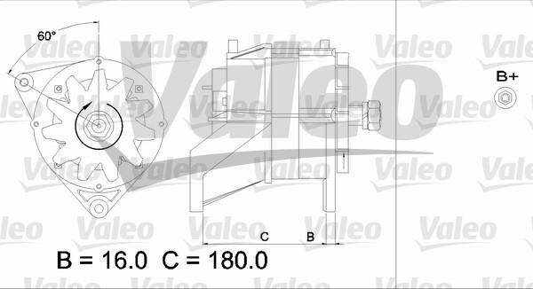 Valeo 436570 - Alternator furqanavto.az