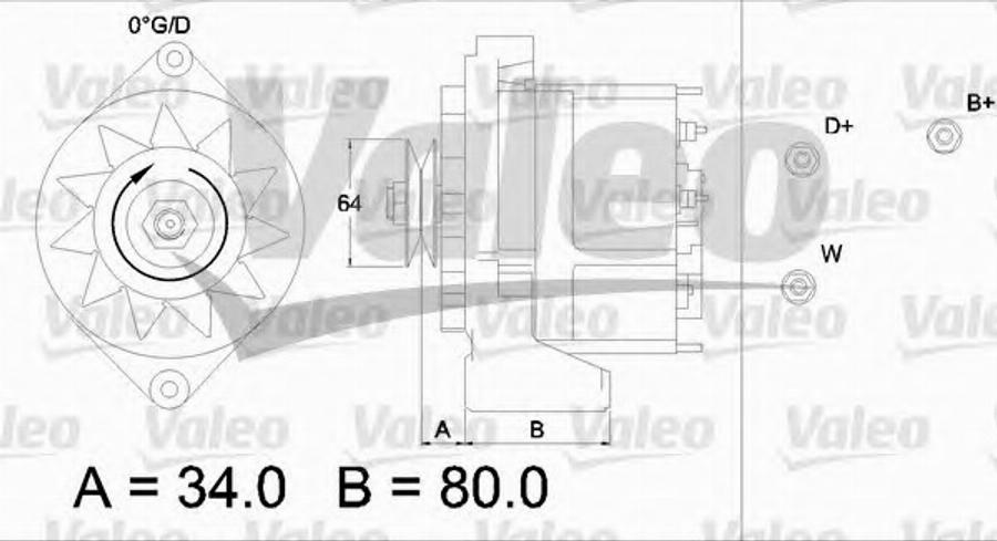 Valeo 436577 - Alternator furqanavto.az