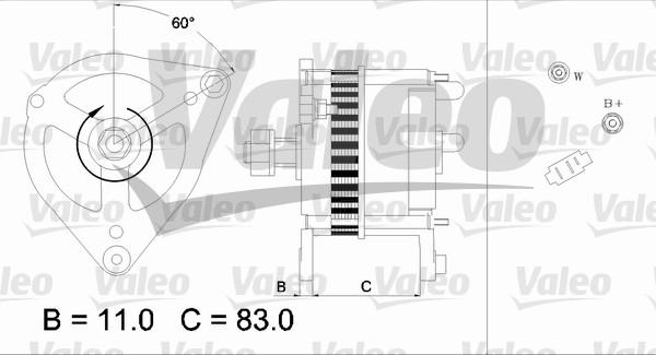 Valeo 436694 - Alternator furqanavto.az