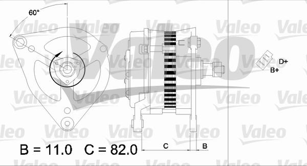 Valeo 436695 - Alternator furqanavto.az