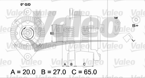 Valeo 436698 - Alternator furqanavto.az