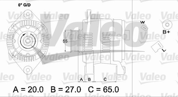 Valeo 436697 - Alternator furqanavto.az