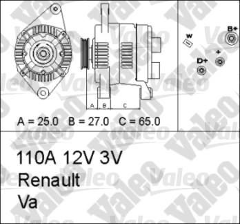 Valeo 436649 - Alternator furqanavto.az