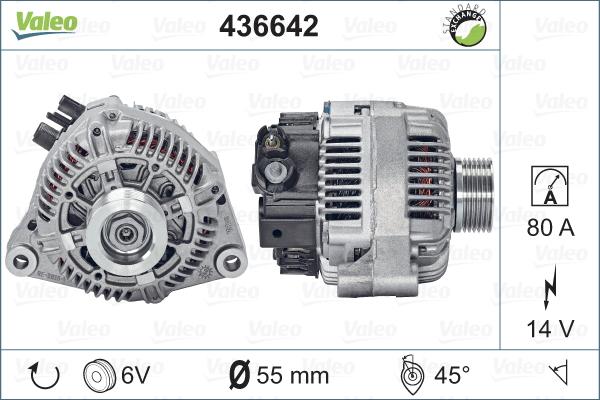 Valeo 436642 - Alternator furqanavto.az