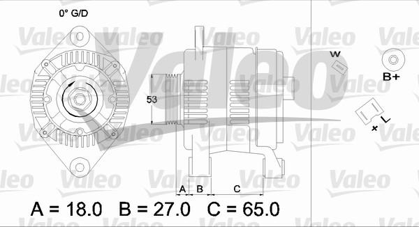 Valeo 436656 - Alternator furqanavto.az