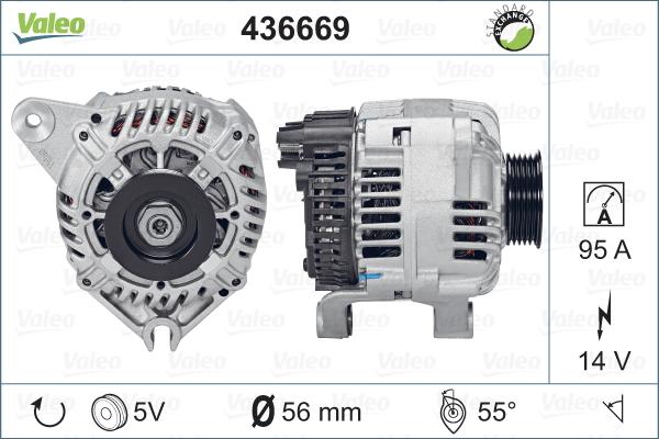 Valeo 436669 - Alternator furqanavto.az