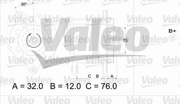 Valeo 436608 - Alternator furqanavto.az