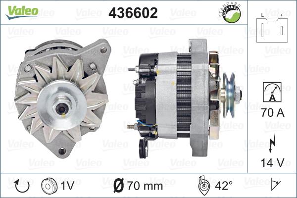 Valeo 436602 - Alternator furqanavto.az