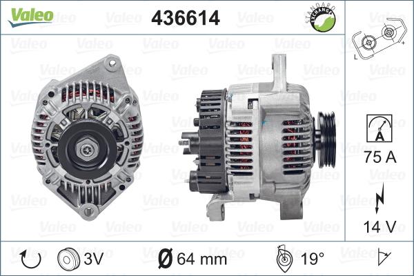 Valeo 436614 - Alternator furqanavto.az