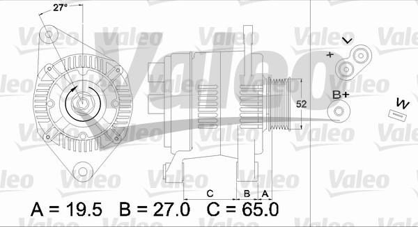 Valeo 436616 - Alternator furqanavto.az