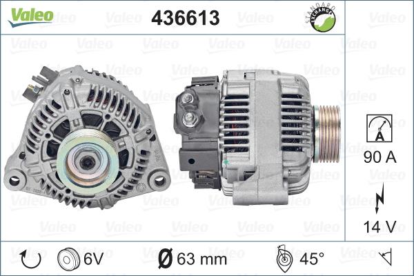 Valeo 436613 - Alternator furqanavto.az