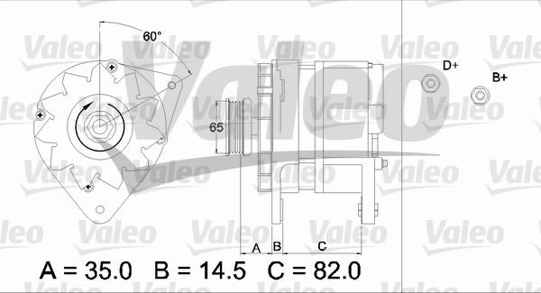 Valeo 436689 - Alternator furqanavto.az