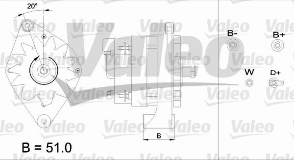 Valeo 436639 - Alternator furqanavto.az