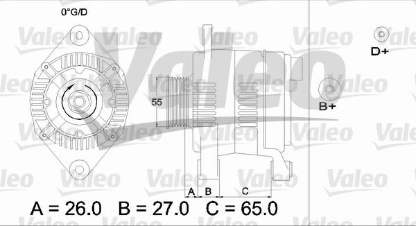 Valeo 436636 - Alternator furqanavto.az