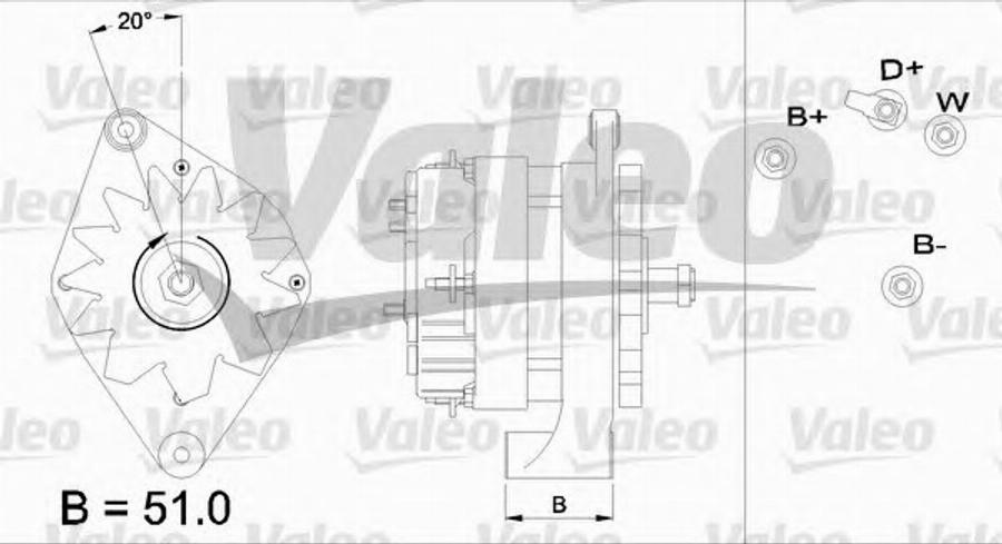 Valeo 436638 - Alternator furqanavto.az