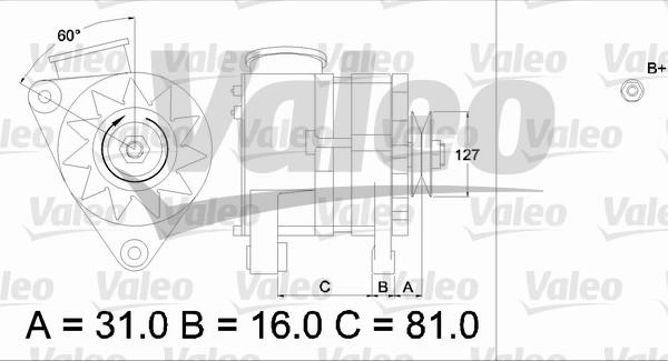 Valeo 436632 - Alternator furqanavto.az