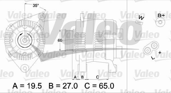 Valeo 436637 - Alternator furqanavto.az