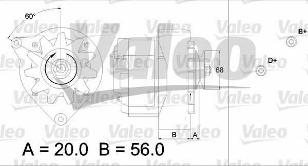 Valeo 436629 - Alternator furqanavto.az