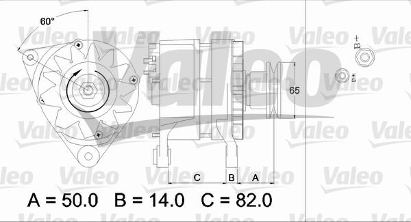 Valeo 436620 - Alternator furqanavto.az