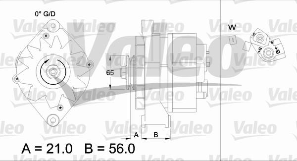 Valeo 436621 - Alternator furqanavto.az