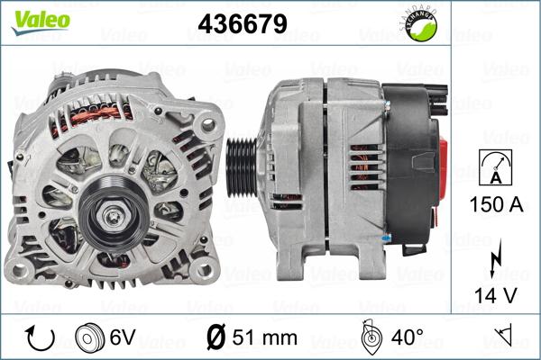 Valeo 436679 - Alternator furqanavto.az