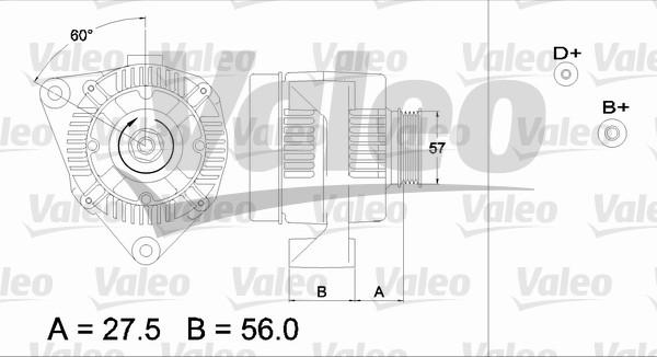 Valeo 436678 - Alternator furqanavto.az