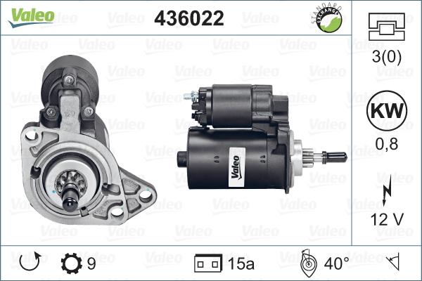 Valeo 436022 - Başlanğıc furqanavto.az