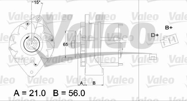 Valeo 436194 - Alternator furqanavto.az