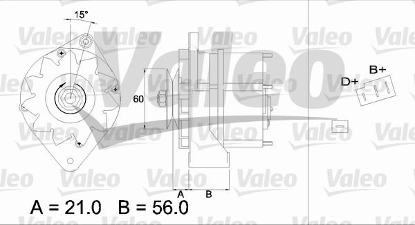 Valeo 436196 - Alternator furqanavto.az