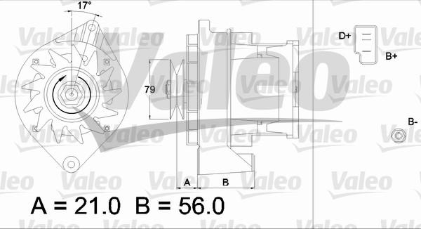 Valeo 436197 - Alternator furqanavto.az