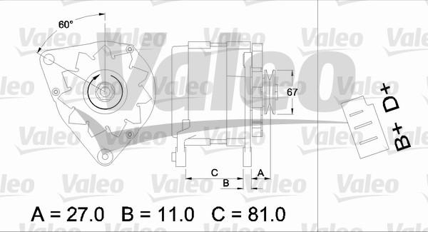 Valeo 436144 - Alternator furqanavto.az